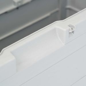 Skrzynia ogrodowa vidaXL 280 l Jasny szary 3