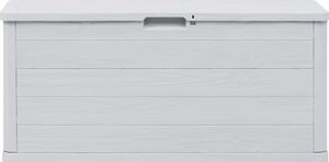 Skrzynia ogrodowa vidaXL 280 l Jasny szary 7