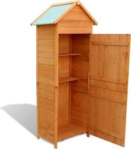 Szafa ogrodowa vidaXL 79x49x190 cm brązowa 41650 5