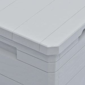 Skrzynia ogrodowa vidaXL 90 l Szary 2