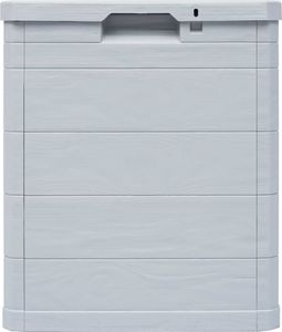 Skrzynia ogrodowa vidaXL 90 l Szary 4