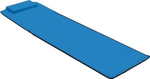 vidaXL składane maty plażowe, 2 sztuki, stal i tkanina, niebieskie 7