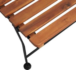 vidaXL leżak tarasowy, lite drewno akacjowe (44390) 5