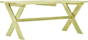 vidaXL ławka ogrodowa, 170 cm, impregnowane drewno sosnowe FSC (49031) 1