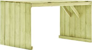 vidaXL stół ogrodowy, 150x87x80 cm, impregnowana sosna FSC (49034) 1