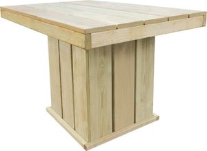 vidaXL stół ogrodowy, 110x75x74 cm, impregnowana sosna FSC (44908) 1