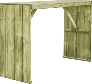 vidaXL Stół barowy, 170x60x110 cm, impregnowane drewno sosnowe FSC 1