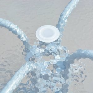 vidaXL stolik bistro, szary, 80x71 cm, stalowy (43316) 3