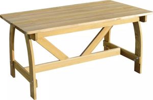 vidaXL stół ogrodowy, 150x74x75 cm, impregnowana sosna FSC (41962) 1