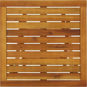 vidaXL stolik bistro, 46x46x47 cm, lite drewno akacjowe (41435) 7