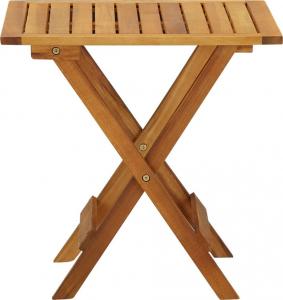 vidaXL stolik bistro, 46x46x47 cm, lite drewno akacjowe (41435) 3