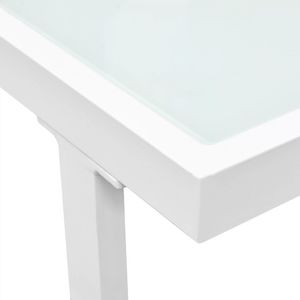 vidaXL 4 częściowy zestaw mebli do ogrodu z poduszkami, aluminium, czarny (42815) 8