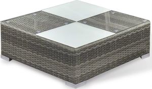 vidaXL 6 częściowy zestaw wypoczynkowy do ogrodu, poduszki, rattan PE, szary (41879) 7