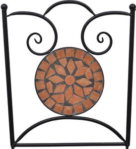 vidaXL 3 częściowy zestaw mebli bistro z terakotową mozaiką (271770) 8