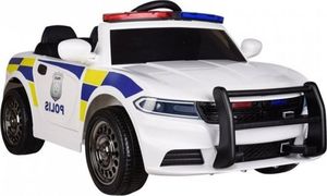 Lean Sport Auto na Akumulator Samochód Policyjny Biały 1