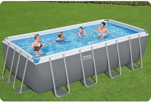 Bestway Basen stelażowy Power Steel 488x244cm 11w1 (56671) 8