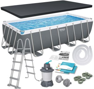 Bestway Basen stelażowy Power Steel 488x244cm 11w1 (56671) 1