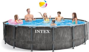 Intex Basen Stelażowy GREYWOOD Prism Frame Premium 15Ft / 457 x 122 cm INTEX 4