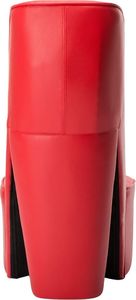 vidaXL Fotel w kształcie buta na obcasie, czerwony, sztuczna skóra 5