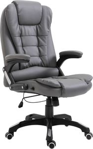 Krzesło biurowe vidaXL Szare 1