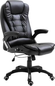 Krzesło biurowe vidaXL Czarne 1