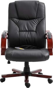 Krzesło biurowe vidaXL Czarne 2