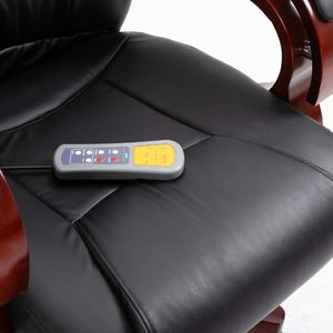 Krzesło biurowe vidaXL Czarne 8