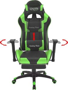 Fotel vidaXL zielony (20180) 2