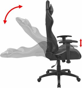 Fotel vidaXL szary (20175) 3