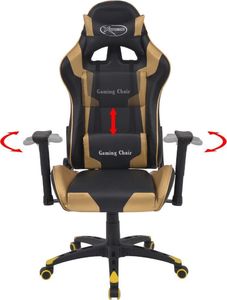 Fotel vidaXL złoty (20173) 2