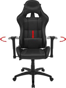 Fotel vidaXL czarny (20159) 2