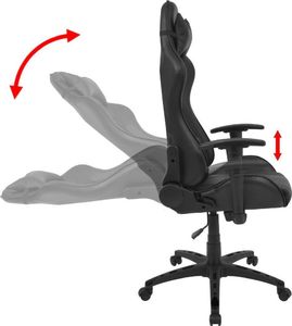 Fotel vidaXL czarny (20159) 3