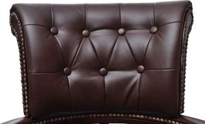 Krzesło biurowe vidaXL Brązowe 4