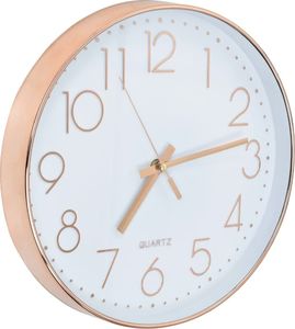 vidaXL zegar ścienny, 30 cm, różowe złoto (50633) 3