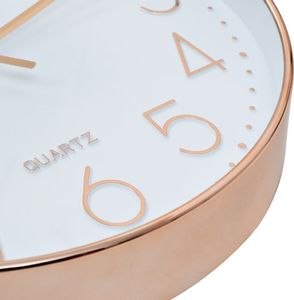 vidaXL zegar ścienny, 30 cm, różowe złoto (50633) 5