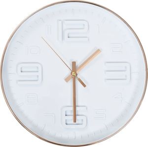 vidaXL zegar ścienny w kolorze miedzi, 30 cm 1