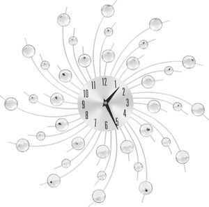 vidaXL zegar ścienny z mechanizmem kwarcowym, nowoczesny design, 50 cm (50643) 1