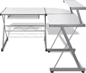 Biurko vidaXL 20059 Białe 139 cm x 115 cm 3