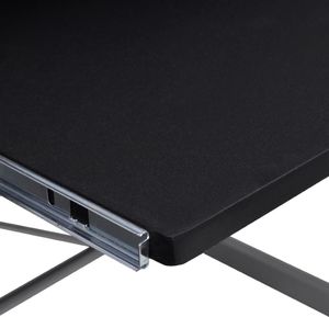 Biurko vidaXL 20057 Czarne 139 cm x 115 cm 5