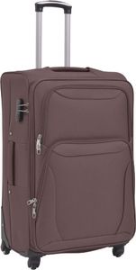 vidaXL 3-częściowy komplet walizek podróżnych kawowy 6