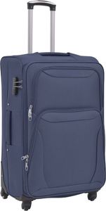 vidaXL 3-częściowy komplet walizek podróżnych granatowy 6