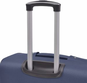 vidaXL 3-częściowy komplet walizek podróżnych granatowy 7