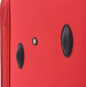 vidaXL 3-częściowy komplet walizek podróżnych czerwony 3