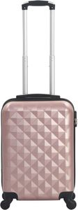 vidaXL Twarda mała walizka na kółkach różowe złoto 2