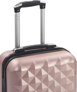 vidaXL Twarda mała walizka na kółkach różowe złoto 6