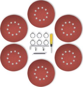 Szlifierka vidaXL Szlifierka do płyt gipsowo-kartonowych, czerwona, 750 W 6