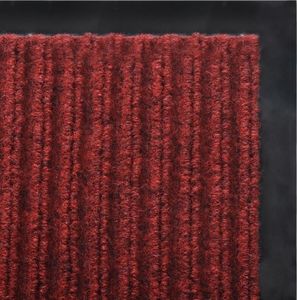 vidaXL Wycieraczka pod drzwi PCV czerwona 90 x 120 cm 5