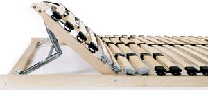 vidaXL Stelaże do łóżek, 2 szt., 28 listew, 7 stref, 90x200 cm, FSC 5