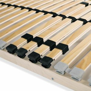 vidaXL Stelaż do łóżka z 28 listwami, drewno FSC, 7 stref, 80 x 200 cm 5