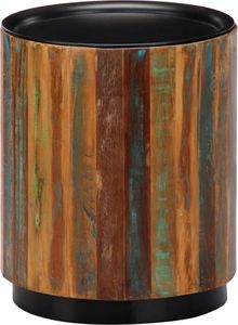 vidaXL Stolik kawowy, 38 x 45 cm, lite drewno z odzysku 1